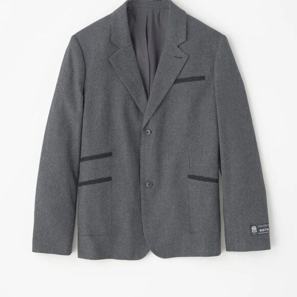 NWT Kotn Wool Laureate Jacket M – Charcoal Houndstooth, - Picture 3 of 6